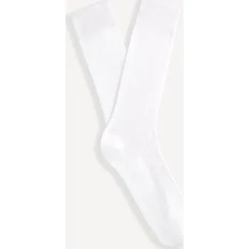 Pánské ponožky Vysoké ponožky Riqlo piké Bílá ON