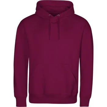 pracovní mikina MALFINI Mikina Cloud (GOTS) s kapucí, unisex MAL-4284313 S Fuchsia