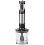 Nedis KAHB400CAL tyčový mixér 800 W hliník, černá