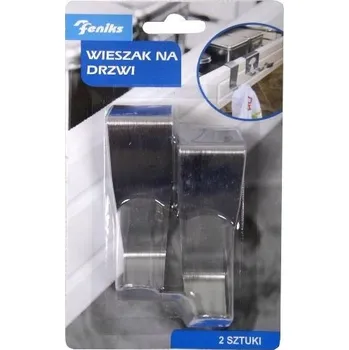 Věšák Háček bez vrtání Feniks šedý