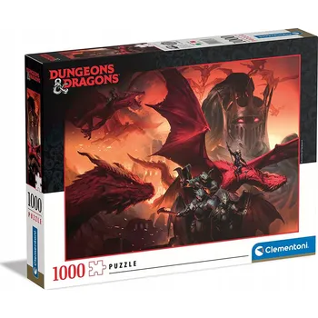 Puzzle Puzzle 1000 dílků Dungeons & Dragons Clementoni 39914
