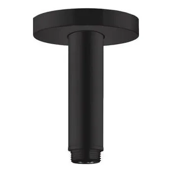 Sprchová hadice Hansgrohe Příslušenství Přívod od stropu S 100 mm, matná černá