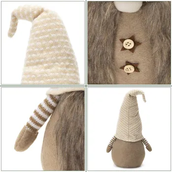 Vánoční dekorace Springos VÁNOČNÍ OZDOBY "TRPASLÍK" 24 X 17 X 51 CM