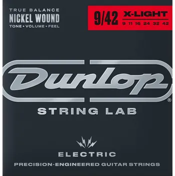 Hudební nástroj Dunlop DEN0942 Struny pro elektrickou kytaru (Jako nové)