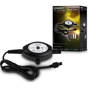 Venkovní osvětlení BRILONER CONNECT TO SHINE soumrakový senzor se spojkou, IP67 - BRILONER BRI 3921015