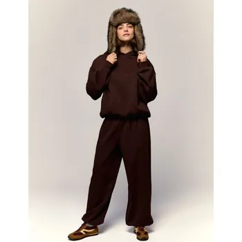 Dámské kalhoty Tepláky - XS - House - tmavě hnědá - 096IQ-89X