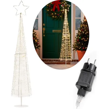 Vánoční dekorace Springos VÁNOČNÍ STROMEK 250 LED 100 CM CL1237