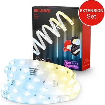 LED páska BRILONER Prodlužovací sada CCT pro nástěnný panel – 260cm LED pásek - BRILONER BRI 8021294