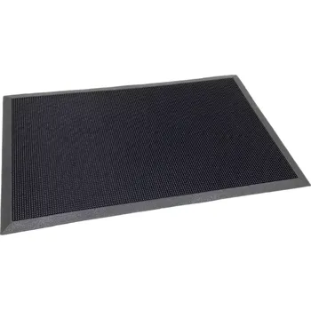 Rohožka Gumová čisticí venkovní vstupní rohož FLOMA Rubber Fingers - délka 50 cm, šířka 75 cm, výška 0,8 cm - 76660102