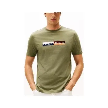 Pánská móda Tommy Hilfiger Colour Block Graphic Tee S