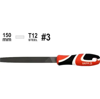 Yato Plochý kovový pilník 150mm YT-62328