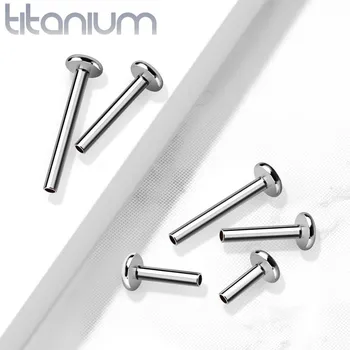 Piercing Šperky4U Náhradní labreta TITAN, vnitřní závit 1,2 mm - TIT1064-1208