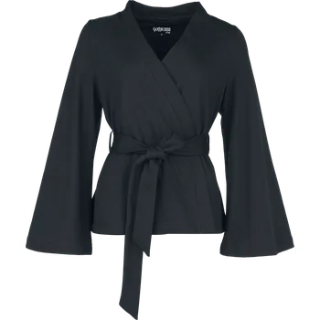 Dámské sako Blejzr Gotika z Gothicana by EMP - Kimono Corporate Goth - Ženy - černá