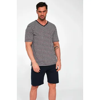 Pyžamo Cornette 330/41 cr/r M-2XL pánské melanžově šedá XXL