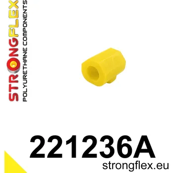Silentblok nápravy 221236A: Strongflex Silentblok předního stabilizátoru varianta SPORT 18mm Yellow