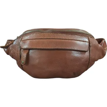 Ledvinka Marta Ponti kožená ledvinka pánská koňaková C26009 COGNAC