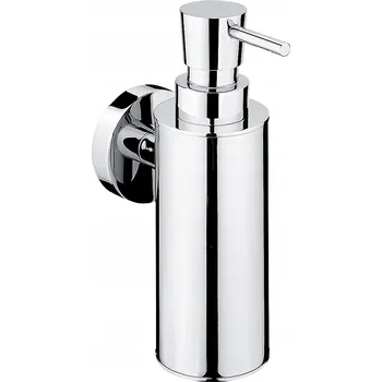 Ruční nástěnný dávkovač mýdla Nimco 150 ml, stříbrný, vícebarevný