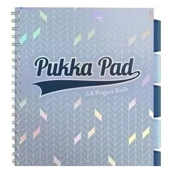 Sešit Sešit linkovaný Pukka modrý A4 100 listů měkká obálka
