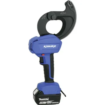 Kleště Klauke EMS55CU štípací kleště na kabely s ráčnou hliníkový a měděný kabel, jedno- a vícežilový, 50 mm