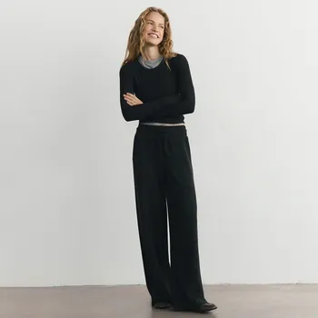 Dámské kalhoty Reserved - Volné kalhoty - černý - 914HS-99X - 914HS-99X-L