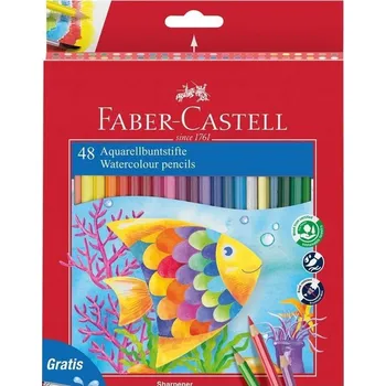Pastelka Akvarelové Pastelky Faber-Castell 48 ks