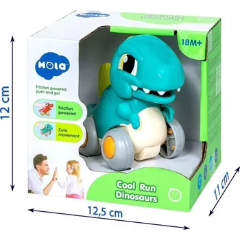 Hračka pro nejmenší E7968C HOLA INTERAKTIVNÍ MOTORIZOVANÁ POHYBLIVÁ ČELIST DINOSAURUS