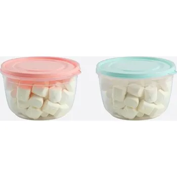 Dóza na potraviny Praktická kulatý nádoba na potraviny 2100ML