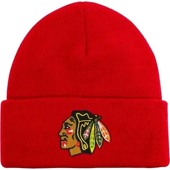 Čepice Čepice Fanatics Cuffed Knit Chicago Blackhawks Žák (youth)