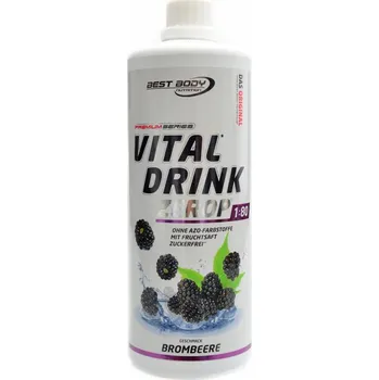 Nápoj pro sportovce Best Body Nutrition Vital drink Zerop 1000ml Blackberry