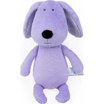 plyšák BALIBAZOO DUMEL PLYŠOVÁ HRAČKA PEJSEK TULIMY 28CM FIALOVÝ