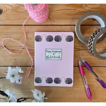 Sešit SEŠIT A5/40 listů LINKOVANÝ SNM15 ŠŤASTNÍ JEŽCI