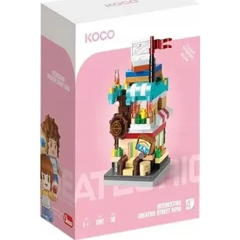 ostatní stavebnice IM.MASTER KOCO Klocky Stavebnice s komínem 280 dílků 02042 42855
