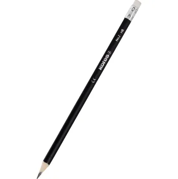 Grafitová tužka Tužka Kores trojhranná HB s gumou