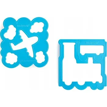 Vykrajovátko Lunch Punch Vykrajovátka na svačinu Vláček a letadlo