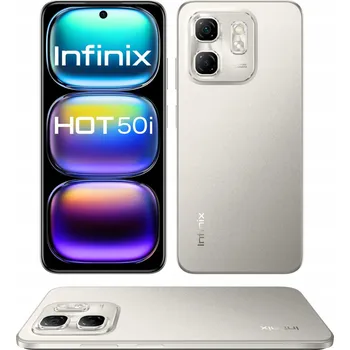 Mobilní telefon Infinix Smartphone HOT 50i 4 GB / 128 GB 4G (LTE) šedý