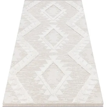 Koberec Koberec MOROC Romby 22312 EKO SIZAL - béž / krém