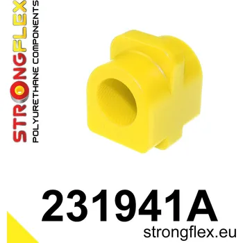 Silentblok nápravy 231941A: Strongflex Silentblok předního stabilizátoru varianta SPORT 23mm Black