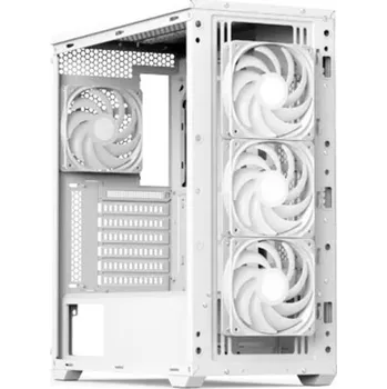 Počítač AeroCool D502A-G-WT-V1 midi tower PC skříň bílá
