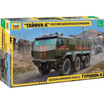 Plastikový model Zvezda Model Kit military 3701 - Typhoon-K 6X6 Armoured Vehicle (1:35)