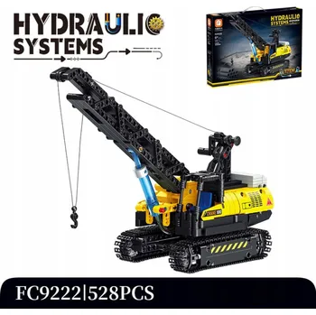 ostatní stavebnice Forange Jeřáb Stavebnice 528 dílů Hydraulický | Den dětí