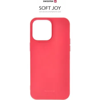 Pouzdro na mobilní telefon Pouzdro Swissten Soft Joy Pro pro Apple iPhone 15 Pro Max – červené