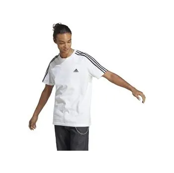 Pánské tričko adidas Essentials Single Jersey 3-Stripes T-Shirt S