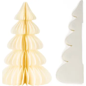 Vánoční dekorace Springos CA1505 VÁNOČNÍ OZDOBNÝ PAPÍR "VÁNOČNÍ STROMEK" 18 CM