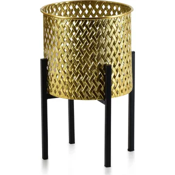 Květináč Květináč SWEN L VI zlatý