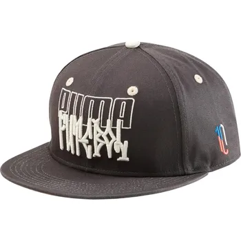 Pokrývka hlavy Kšiltovka Puma NJR Flar Brim Cap Schwarz Grau F01 023908-001