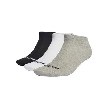 Pánské ponožky adidas SOCKS T LIN LOW 3P M