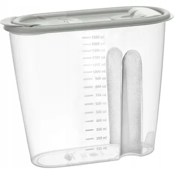 Dóza na potraviny Nádoba na sypké produkty Galicja Molly 9563 zelená 1,5 l