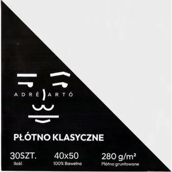 Malířské plátno Malířské Malířské Plátno 40 cm x 50 cm ADRÉ ARTÓ 30 ks