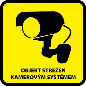 samolepka Platinium Samolepka k imitaci bezpečnostní kamery