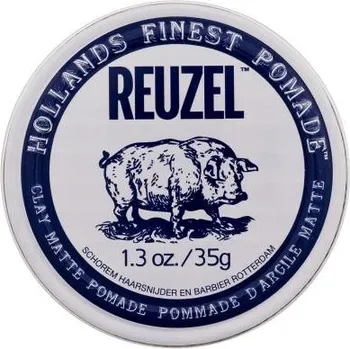 Stylingový přípravek Reuzel Hollands Finest Pomade Clay Matte Pomade matná jílová pomáda na vlasy 35 g